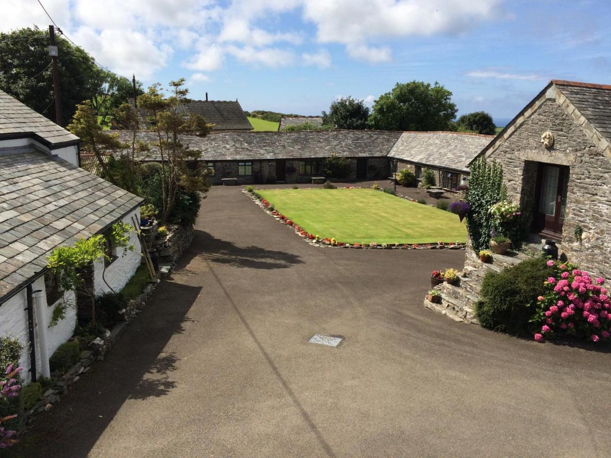Courtyard Farm Cottages Boscastle Eksteriør billede